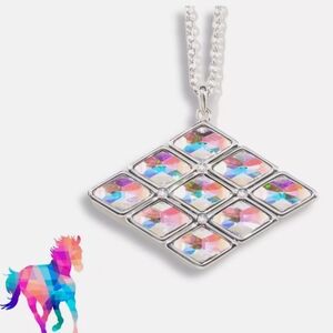 Touchstone Crystal Bejeweled Necklace